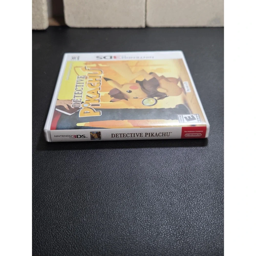 Detective Pikachu Nintendo 3DS Game Case Insert Authentic Untested 2018